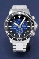 Tissot Seastar 1000 Chronograph Men's Graded Blue Watch - T120.417.11.041.01